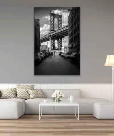 Alternative view of Brooklyn Bridge New York