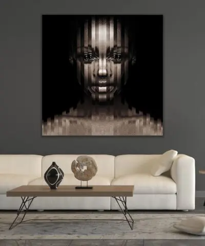 Alternative view of Layered Emotions Black