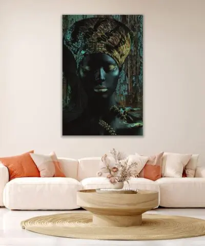Alternative view of Nuba Girl
