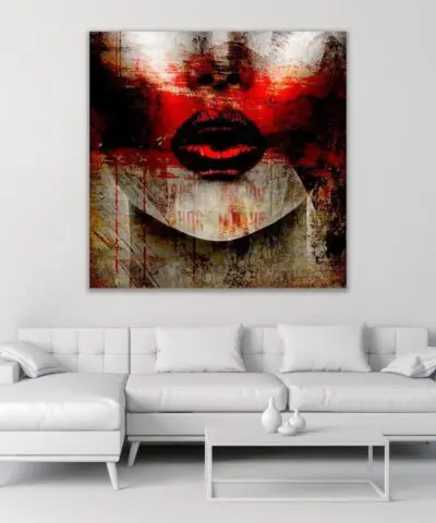 Alternative view of Red Kiss