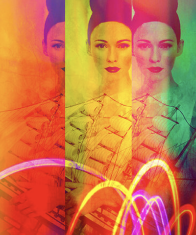 Bright woman