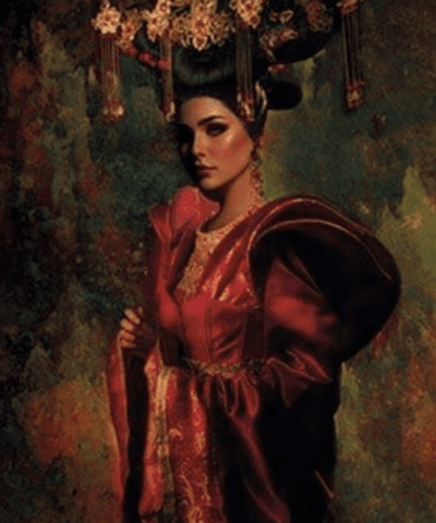 Lady of the silk road