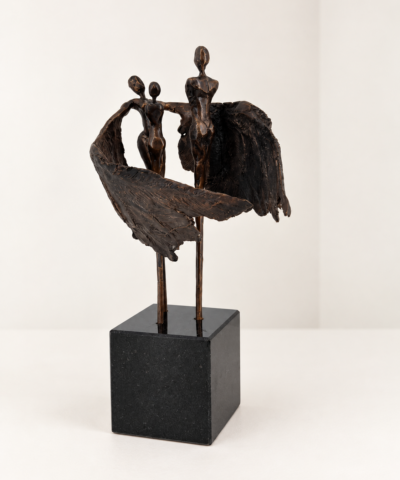Guardian Angel Bronzen beeld