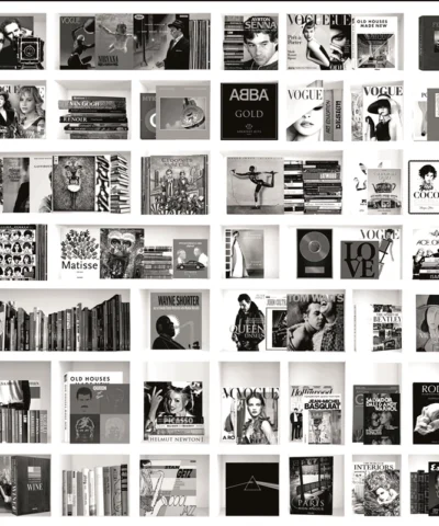 Books Music White
