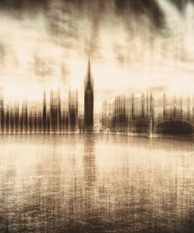 Grungy Skyline London
