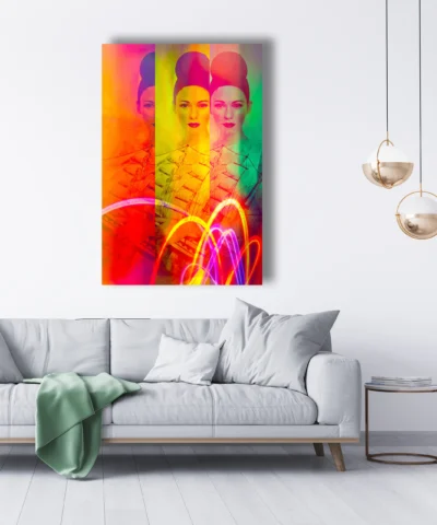Alternative view of Bright woman