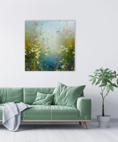 Awakening vierkant schilderij Yulia Muravyeva