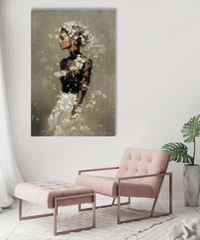 Blanche fotokunst dame Ramona Nieuwenhuisen