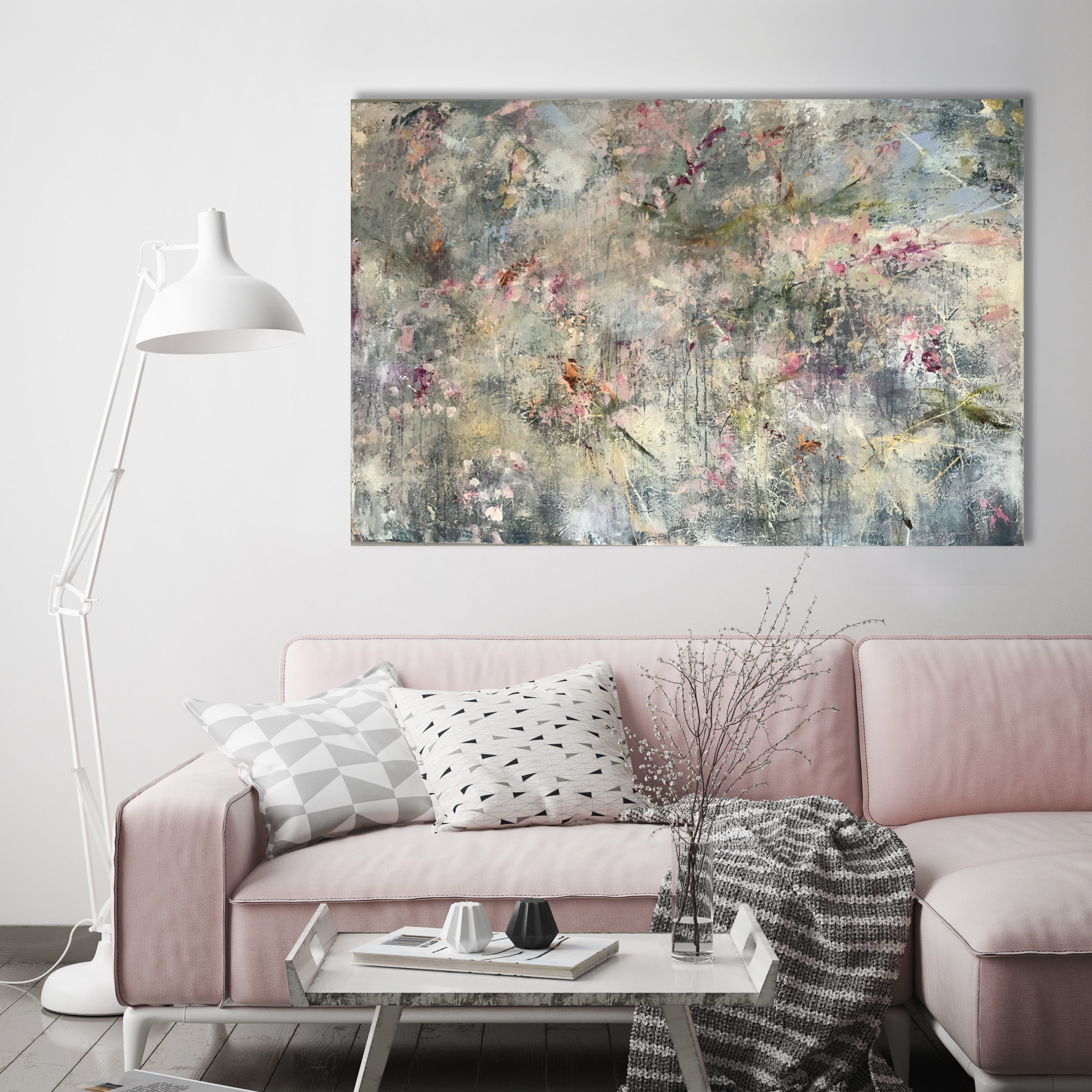 The good old days Abstract schilderij